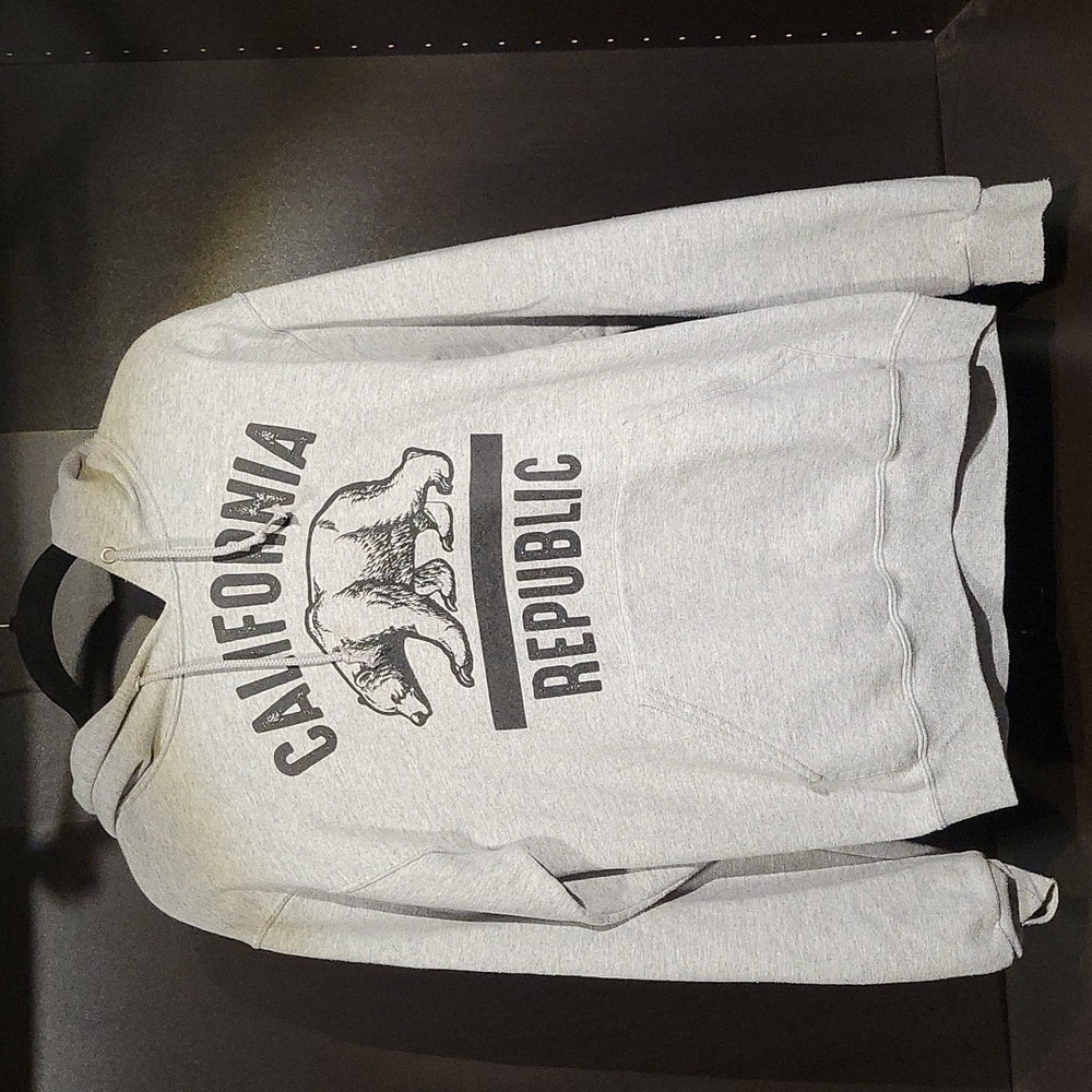 California Republic Hoodie sweatshirt Bowery Supply Co w small